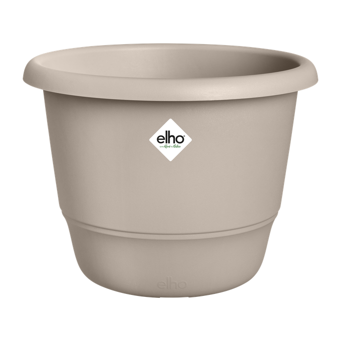 amiga round 47cm mushroom beige